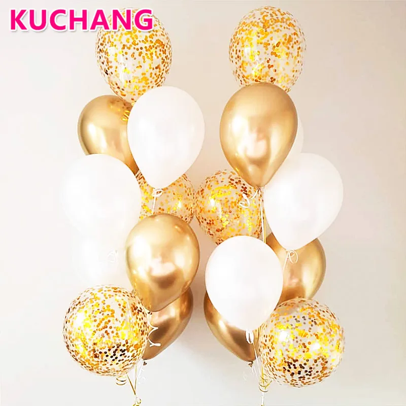 18pcs/lot 12inch Metallic Chrome Confetti Latex Balloon Baby Bridal Wedding Pink Black White Helium Balloons Party Decor Balaos
18pcs/lot 12inch Metallic Chrome Confetti Latex Balloon Baby Bridal Wedding Pink Black White Helium Balloons Party Decor Balaos