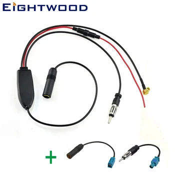 Eightwood Conversion FM/AM to DAB/DAB+/FM/AM Car Radio Aerial Amplifier/Converter/Splitter and Fakra Antenna Adapter Cable
Eightwood Conversion FM/AM to DAB/DAB+/FM/AM Car Radio Aerial Amplifier/Converter/Splitter and Fakra Antenna Adapter Cable