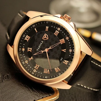 Top Brand YAZOLE Men Watches Fashion Men Military Quartz Wristwatches Luxury Genuine Leather Watches Relogio Masculino
Top Brand YAZOLE Men Watches Fashion Men Military Quartz Wristwatches Luxury Genuine Leather Watches Relogio Masculino