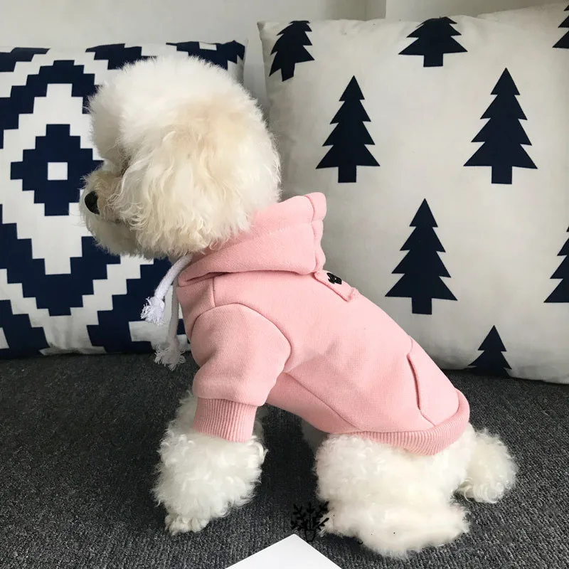 2018 Autumn Winter Dog Clothes for Small Dogs Cotton Warm Hoodies for Chihuahua Thickening Coat for Yorkshire Puppy Pet Apparel
2018 Autumn Winter Dog Clothes for Small Dogs Cotton Warm Hoodies for Chihuahua Thickening Coat for Yorkshire Puppy Pet Apparel