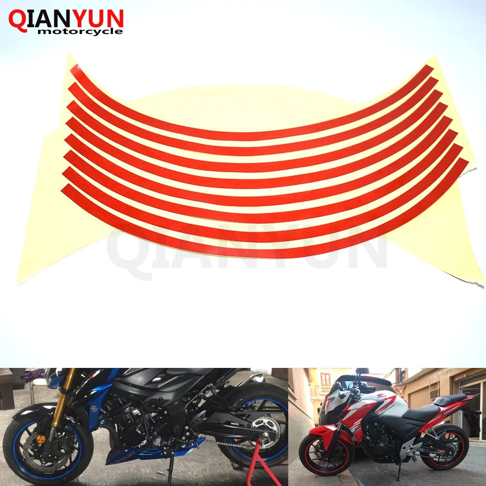 Motorcycle Styling Wheel Hub Tire Reflective Sticker Car Decorative Stripe Decal For Honda CBR1100XX CBR 1100XX VFR800 VFR 800
Motorcycle Styling Wheel Hub Tire Reflective Sticker Car Decorative Stripe Decal For Honda CBR1100XX CBR 1100XX VFR800 VFR 800