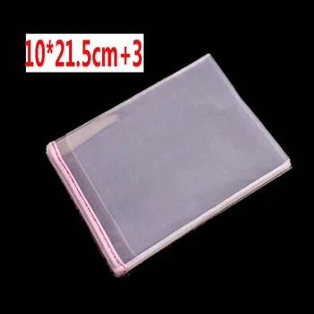 1000 pcs 10 x 21.5+3 cm Crystal Clear Poly Cello Bag Self Adhesive Seal Opp plastic Cellophane Bags
1000 pcs 10 x 21.5+3 cm Crystal Clear Poly Cello Bag Self Adhesive Seal Opp plastic Cellophane Bags