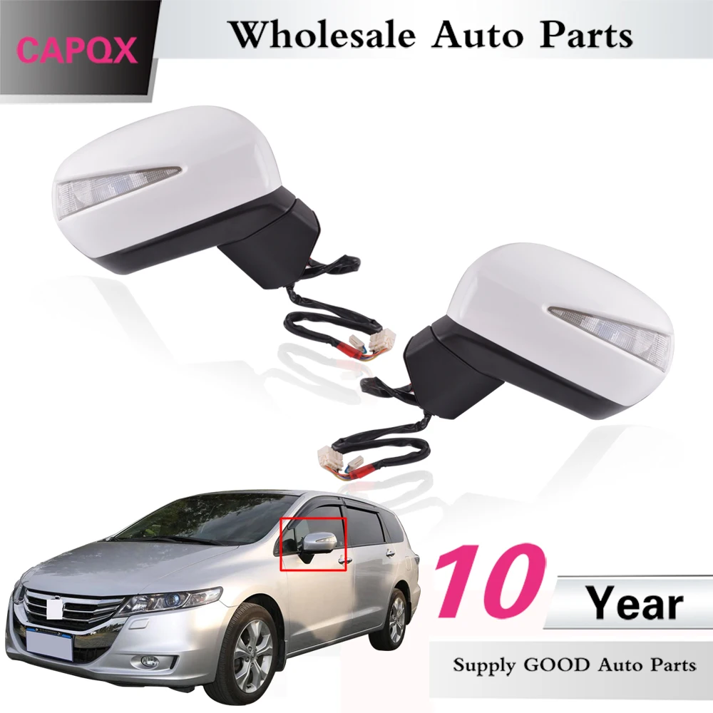 CAPQX 2pcs Auto folding Electric heated rearview mirror Blue For HONDA ODYSSEY RB3 2009-2013 10wire 76258-SLG-H21 76208-SLG-H21
CAPQX 2pcs Auto folding Electric heated rearview mirror Blue For HONDA ODYSSEY RB3 2009-2013 10wire 76258-SLG-H21 76208-SLG-H21