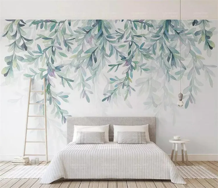 Custom Photo Wallpaper Modern Green Leaves Watercolor Nordic Style Mural Wall Paper Living Room TV Bedroom 3D Fresco Home Decor
Custom Photo Wallpaper Modern Green Leaves Watercolor Nordic Style Mural Wall Paper Living Room TV Bedroom 3D Fresco Home Decor