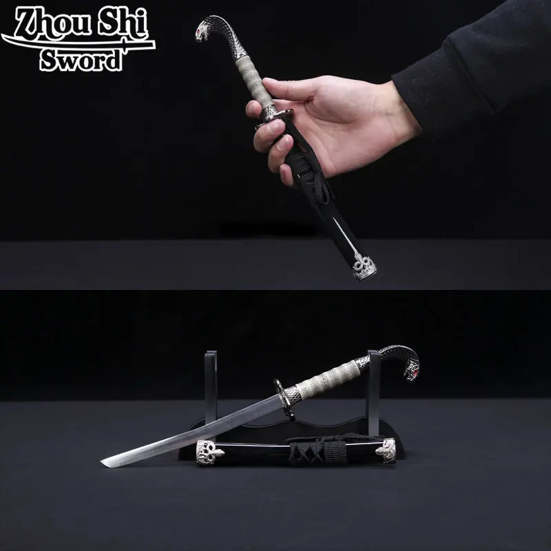 New snake head Short Katana Exquisite accessories Little knife Sword Espada Home decoration gift sword souvenir
New snake head Short Katana Exquisite accessories Little knife Sword Espada Home decoration gift sword souvenir