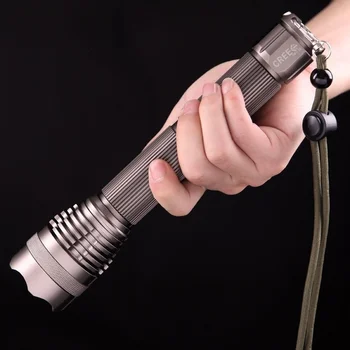 Super bright highpower CREE XML-L2 led flashlight Tactical military torch lamp lantern for hunting riding patrol
Super bright highpower CREE XML-L2 led flashlight Tactical military torch lamp lantern for hunting riding patrol