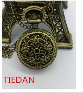 New Fashion quartz Bronze pendants flowers Hollow out clock flip pendant Necklace pocket watches gift
New Fashion quartz Bronze pendants flowers Hollow out clock flip pendant Necklace pocket watches gift