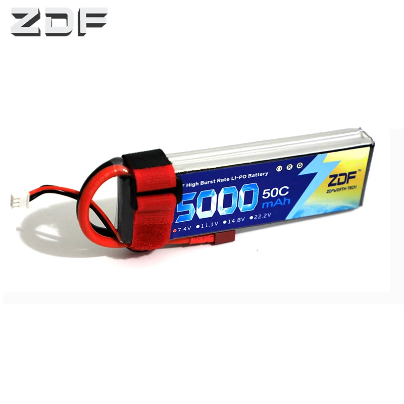 ZDF RC Lipo Battery 7.4V 5000mah 50C 100C 2S Bateria for RC AKKU Car Boat Airplane Quadcopter Slash 4x4 Remo Hobby Jet
ZDF RC Lipo Battery 7.4V 5000mah 50C 100C 2S Bateria for RC AKKU Car Boat Airplane Quadcopter Slash 4x4 Remo Hobby Jet