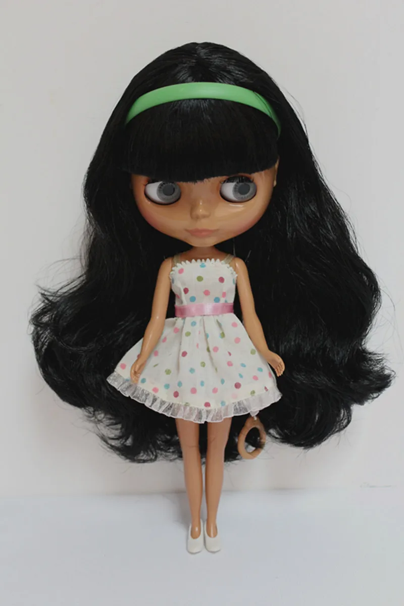 Free Shipping Big Discount RBL 100DIY Nude Blyth Doll Birthday Gift For Girl 4colour Big Eyes