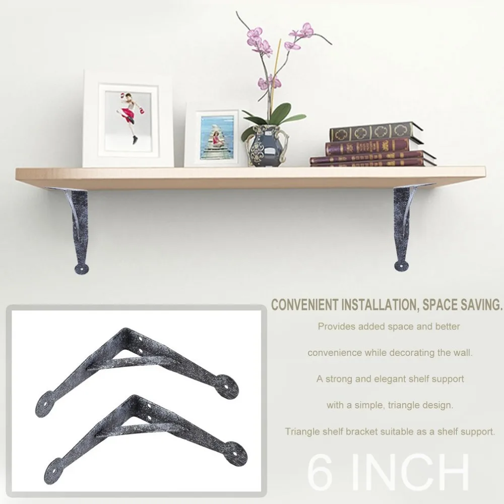 Newest Universal 2 PCS Book Shelf Bracket 6 8 10 Inch Triangle Storage Rack Holder Durable Wall Mount Bookshelf Support
Newest Universal 2 PCS Book Shelf Bracket 6 8 10 Inch Triangle Storage Rack Holder Durable Wall Mount Bookshelf Support