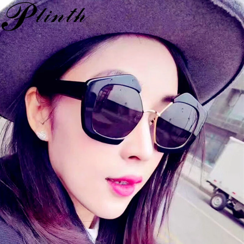 Plinth Wrap Unique Square Sunglasses Women Bright Black Irregular Frame Luxury Designer Trendy Sunglasses Pentagram GlassesUV400
Plinth Wrap Unique Square Sunglasses Women Bright Black Irregular Frame Luxury Designer Trendy Sunglasses Pentagram GlassesUV400