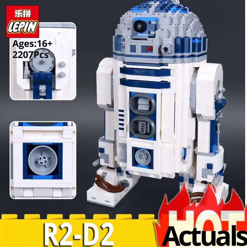 lele Star Plan Series 35009 The R2D2 Robot Building Blocks compatible with LegoINGlys 10225 Brick birthday gift Educational toys
lele Star Plan Series 35009 The R2D2 Robot Building Blocks compatible with LegoINGlys 10225 Brick birthday gift Educational toys