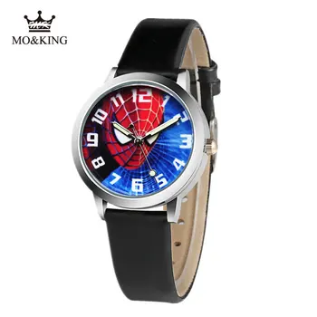 Hot Sale Spiderman Watch kid Cute Cartoon Waterproof Watch Kids Watches Rubber Quartz Watch Gift Children reloj montre relogio 
Hot Sale Spiderman Watch kid Cute Cartoon Waterproof Watch Kids Watches Rubber Quartz Watch Gift Children reloj montre relogio