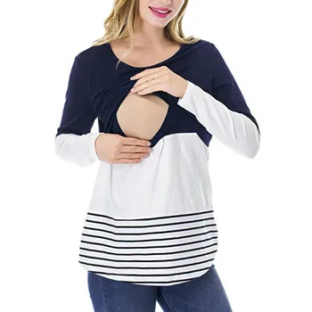 Womens Maternity Shirt Nursing Baby For Maternity Pajamas Blouse Lace Splice Pregnant Top Women Pregnancy Shirts Ropa Embarazada
Womens Maternity Shirt Nursing Baby For Maternity Pajamas Blouse Lace Splice Pregnant Top Women Pregnancy Shirts Ropa Embarazada