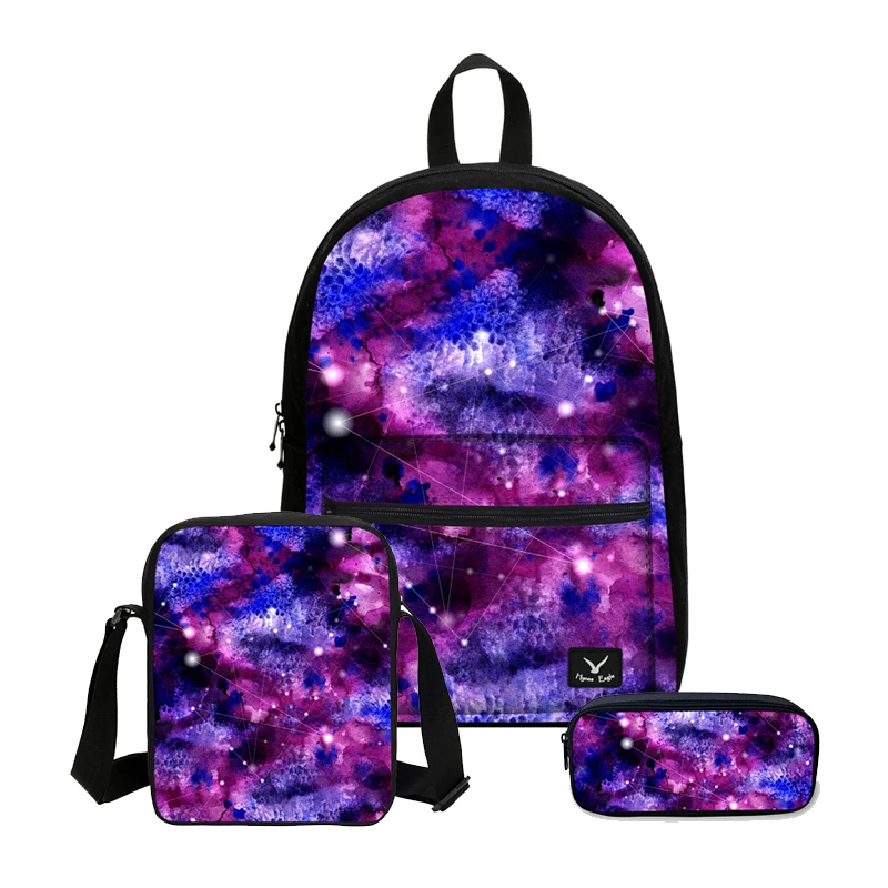 2019 Fashion Galaxy Print School Backpack For Teenager Girls Mochila 3PCS Canvas Combination School Bag Set Women Laptop Bookbag
2019 Fashion Galaxy Print School Backpack For Teenager Girls Mochila 3PCS Canvas Combination School Bag Set Women Laptop Bookbag