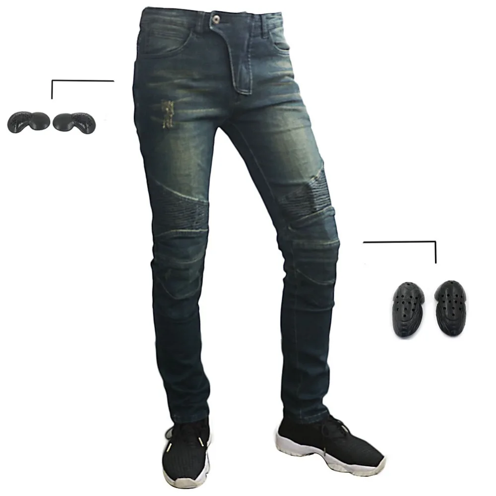 Men Boy Stylish Exclusive Motorcycle Biker Comfortable Pants Riding Distressed Trousers W/ Hip and Knee Protectors Pads
Men Boy Stylish Exclusive Motorcycle Biker Comfortable Pants Riding Distressed Trousers W/ Hip and Knee Protectors Pads
