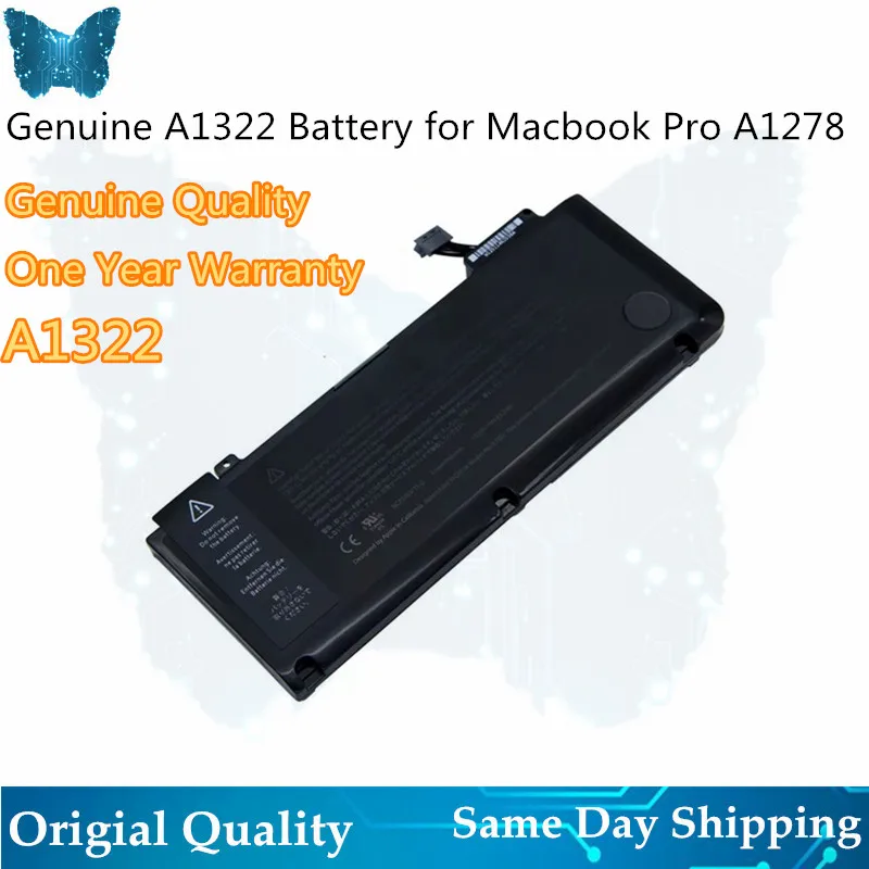 A1322 battery For MacBook Pro 13 " Unibody A1278 Battery MC700 MC374 Mid 2009 2010 2011 2012
A1322 battery For MacBook Pro 13 " Unibody A1278 Battery MC700 MC374 Mid 2009 2010 2011 2012
