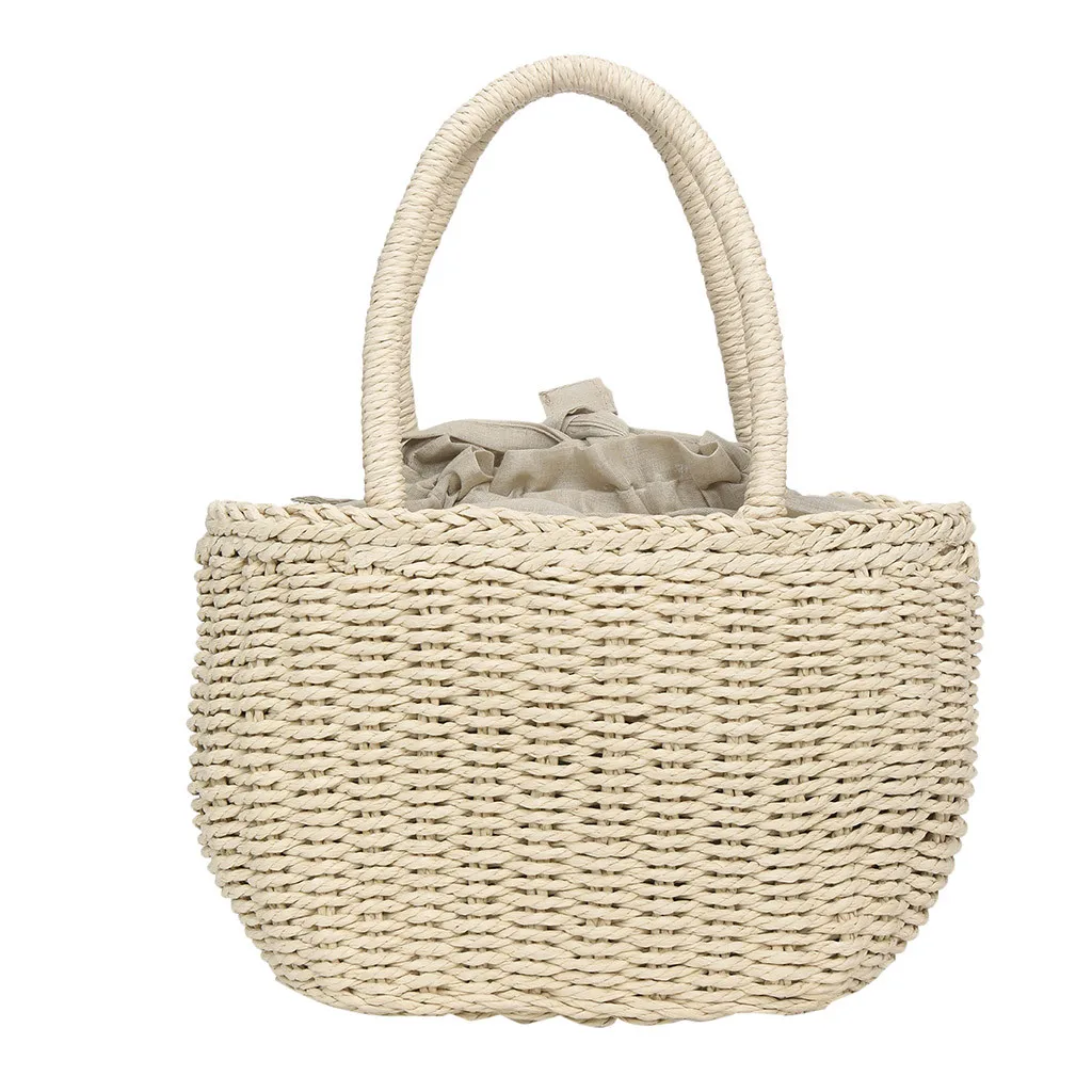 Bohemian Rattan Woven Handmade Knitted Straw Large Capacity Totes Women Summer Handbag Beach Bag Bolsa Feminina Femme Mujer
Bohemian Rattan Woven Handmade Knitted Straw Large Capacity Totes Women Summer Handbag Beach Bag Bolsa Feminina Femme Mujer