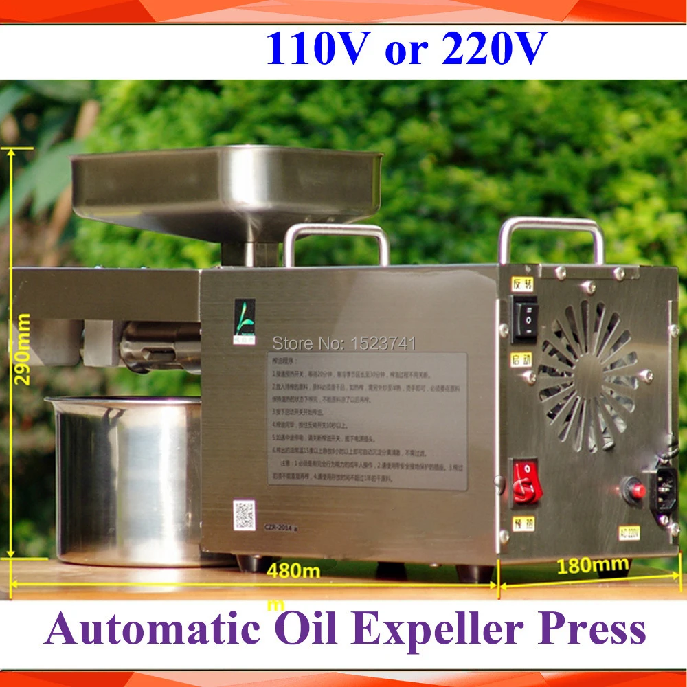 Commercial Grade 304 Stainless Steel Olive Oil Press Machine Nut Seed Automatic Oil Presser High Extraction
Commercial Grade 304 Stainless Steel Olive Oil Press Machine Nut Seed Automatic Oil Presser High Extraction