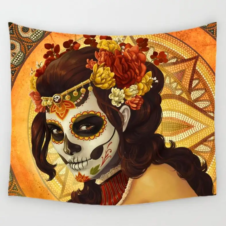 Skull head Tapestry Compass Wall Hanging Tapestries Mandala Beach towel Blanket Room decor Bohemian Yoga picnic mat home decor
Skull head Tapestry Compass Wall Hanging Tapestries Mandala Beach towel Blanket Room decor Bohemian Yoga picnic mat home decor