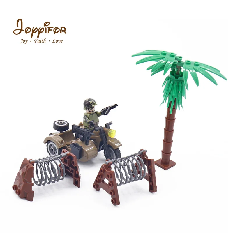Joyyifor Military Obstacle Soldiers Motorcycle Green Plant Bricks Figures Compatible LegoINGlys Armed Building Blocks Kids Toys
Joyyifor Military Obstacle Soldiers Motorcycle Green Plant Bricks Figures Compatible LegoINGlys Armed Building Blocks Kids Toys