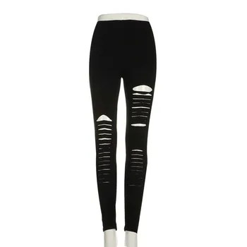 hirigin Summer Style Women Fashion Hole Leggings Ladies Bodycon Punk Holes Ripped Slit Split Leggings Boho Solid Slim Pants
hirigin Summer Style Women Fashion Hole Leggings Ladies Bodycon Punk Holes Ripped Slit Split Leggings Boho Solid Slim Pants