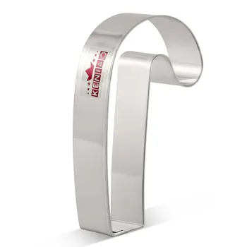 KENIAO Christmas Candy Cane Cookie Cutter for Christmas Party Biscuit / Fondant / Pastry Cutter -6.2 x 10.7cm- Stainless Steel
KENIAO Christmas Candy Cane Cookie Cutter for Christmas Party Biscuit / Fondant / Pastry Cutter -6.2 x 10.7cm- Stainless Steel