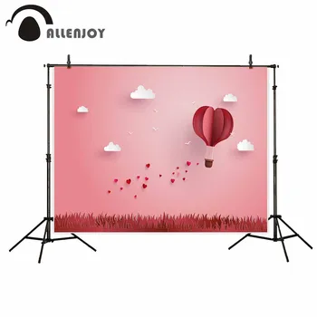 Allenjoy Pink background hearts cloud paper hot air balloon photography backdrops photography studio funds
Allenjoy Pink background hearts cloud paper hot air balloon photography backdrops photography studio funds