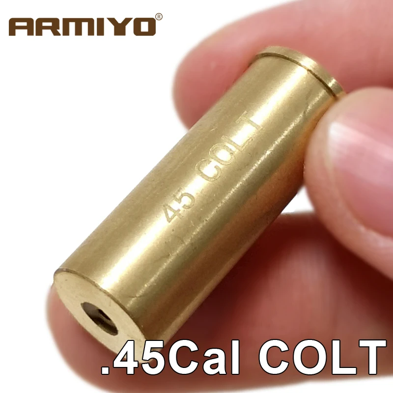 Armiyo Red Laser CAL: .45 COLT 12mmx32.5mm Cartridge Pistol Bore Sight Hand Gun Pointing Optic Boresighter
Armiyo Red Laser CAL: .45 COLT 12mmx32.5mm Cartridge Pistol Bore Sight Hand Gun Pointing Optic Boresighter