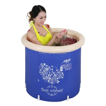 Water-saving version of the dark blue printing 65 * 65 cm, adult folding tub, inflatable bathtub, thick baby bath
Water-saving version of the dark blue printing 65 * 65 cm, adult folding tub, inflatable bathtub, thick baby bath