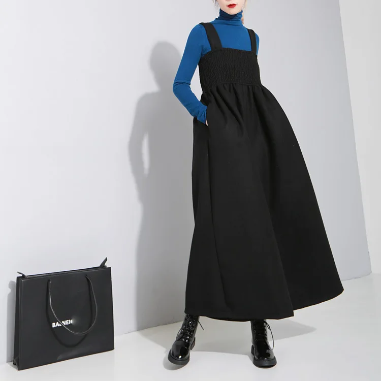 autumn and Winter New wide trousers vintage Woollen wide leg pants Loose spring high waist Pants overalls pantalon mujer
autumn and Winter New wide trousers vintage Woollen wide leg pants Loose spring high waist Pants overalls pantalon mujer