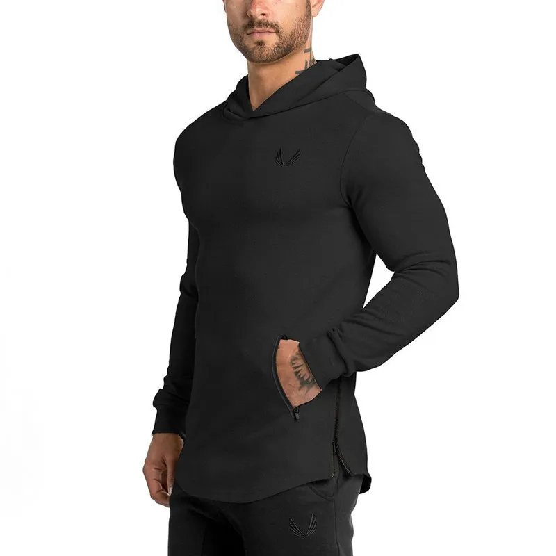 2019 Fashion Men's Long Hoodies Pullover Sweatshirts Fitness Clothes Side Zipper Longline Hip Hop Sweatshirts Streetwear Shir
2019 Fashion Men's Long Hoodies Pullover Sweatshirts Fitness Clothes Side Zipper Longline Hip Hop Sweatshirts Streetwear Shir