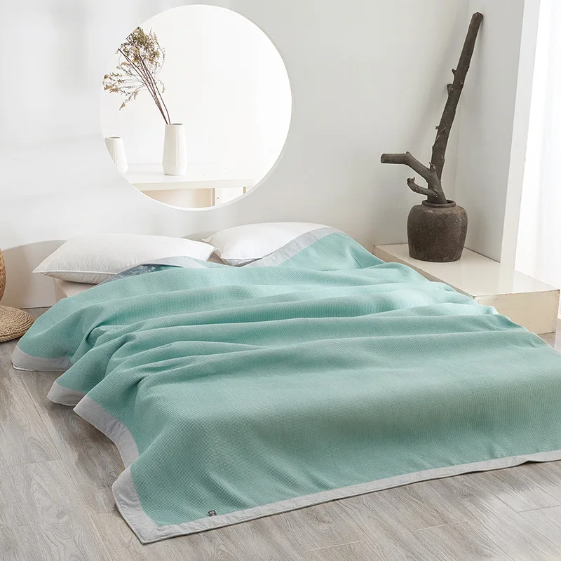 Japan Style Soft Blankets Cotton Plaid Towel Blanket Air conditioning Quilt Summer Home textile 240*210CM 210*160CM
Japan Style Soft Blankets Cotton Plaid Towel Blanket Air conditioning Quilt Summer Home textile 240*210CM 210*160CM