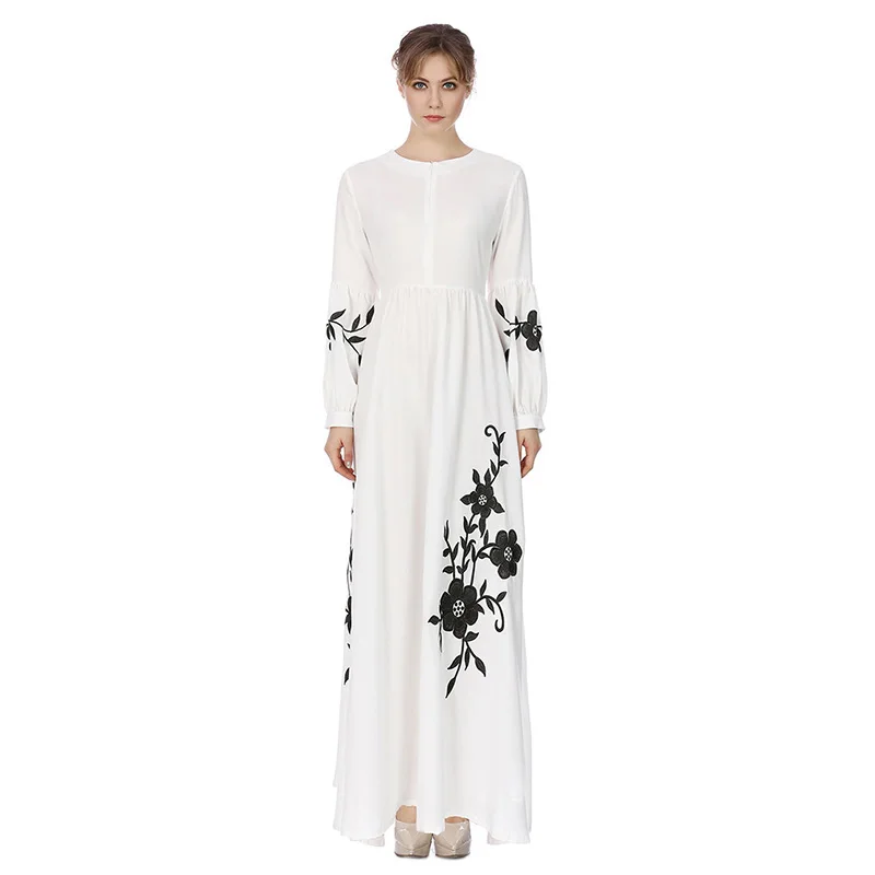 New Adult Abayas Muslim Dress Elegant Women Islamic Clothing Chiffon Long Sleeve Lady Muslim Abaya Dubai Middle East Long Dress
New Adult Abayas Muslim Dress Elegant Women Islamic Clothing Chiffon Long Sleeve Lady Muslim Abaya Dubai Middle East Long Dress
