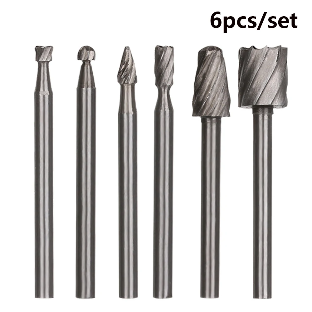 DAYFULI 6PCS HSS Dremel Rotary Tool Mini Drill Bits Burr Set Dremel Tools for Woodworking Carving Tools Kit Dremel Accessories
DAYFULI 6PCS HSS Dremel Rotary Tool Mini Drill Bits Burr Set Dremel Tools for Woodworking Carving Tools Kit Dremel Accessories