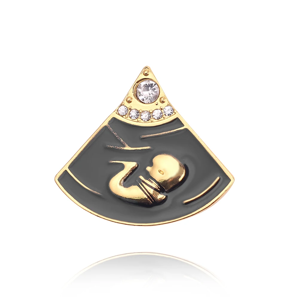 B-mode Pregnancy Baby Brooch Newborn Pin Brooch Gift For Mother Medical Jewelry Fashion Crystals Enamel Pins Dropshipping
B-mode Pregnancy Baby Brooch Newborn Pin Brooch Gift For Mother Medical Jewelry Fashion Crystals Enamel Pins Dropshipping