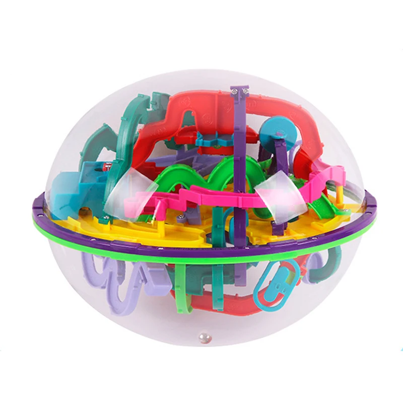 19*17*22cm 3D Ball Maze Puzzle Labyrinth Magical Intellect Maze Ball Perplexus Ball Intelligence Educational Toys for Children
19*17*22cm 3D Ball Maze Puzzle Labyrinth Magical Intellect Maze Ball Perplexus Ball Intelligence Educational Toys for Children