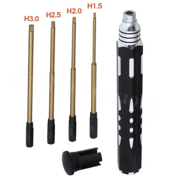 4pcs Long Handle Titanium Nitride TiNi Steel 1.5/ 2.0/ 2.5/ 3.0mm Hexangular Screwdriver Allen Wrenches Repair Tools Kit
4pcs Long Handle Titanium Nitride TiNi Steel 1.5/ 2.0/ 2.5/ 3.0mm Hexangular Screwdriver Allen Wrenches Repair Tools Kit