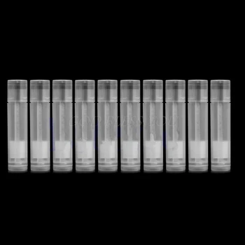 10Pcs Clear Empty LIP BALM Tubes Containers Transparent Lipstick + Caps Drop Shipping
10Pcs Clear Empty LIP BALM Tubes Containers Transparent Lipstick + Caps Drop Shipping
