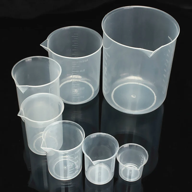 Kicute 50 100 150 250 500 1000ml Transparent Kitchen Laboratory Plastic Graduated Volumetric Beaker Container Measuring Cup Tool
Kicute 50 100 150 250 500 1000ml Transparent Kitchen Laboratory Plastic Graduated Volumetric Beaker Container Measuring Cup Tool