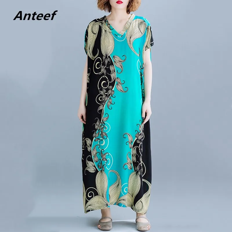 cotton vintage floral plus size women casual loose maxi long summer beach sun dress elegant clothes 2019 ladies dresses sundress
cotton vintage floral plus size women casual loose maxi long summer beach sun dress elegant clothes 2019 ladies dresses sundress