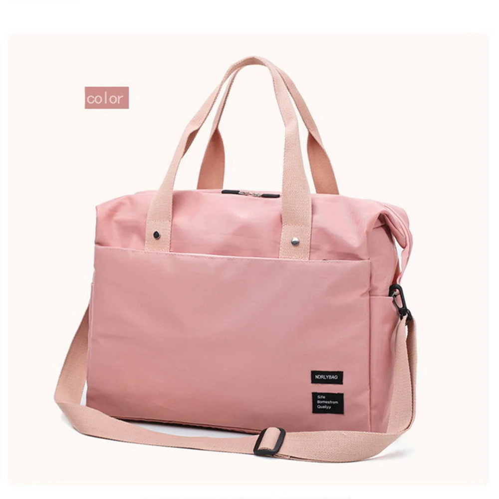Fashion Women Large Travel Bag Handbag Crossbody Training Gym Pink Duffle Bags Oxford Overnight Bag Soft Organizers Waterproof
Fashion Women Large Travel Bag Handbag Crossbody Training Gym Pink Duffle Bags Oxford Overnight Bag Soft Organizers Waterproof