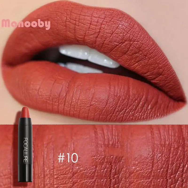 Manooby Levre Pintalabios Makeup Women Lipstick Crayon Red Batom Matte Long Lasting Lip Stick Pencil Rouge
Manooby Levre Pintalabios Makeup Women Lipstick Crayon Red Batom Matte Long Lasting Lip Stick Pencil Rouge