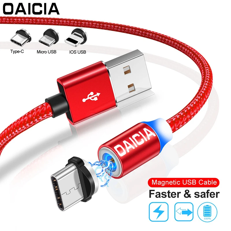 Magnetic Micro USB Cable For iPhone Samsung oneplus 6t Type-c Fast Charging Charge Magnet Charger USB Type C Mobile Phone Cables
Magnetic Micro USB Cable For iPhone Samsung oneplus 6t Type-c Fast Charging Charge Magnet Charger USB Type C Mobile Phone Cables