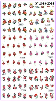 6 PACKS/ LOT GLITTER WATER DECAL NAIL DRESS NAIL STICKER GRASS FLOWER VINE SY2019-2024
6 PACKS/ LOT GLITTER WATER DECAL NAIL DRESS NAIL STICKER GRASS FLOWER VINE SY2019-2024