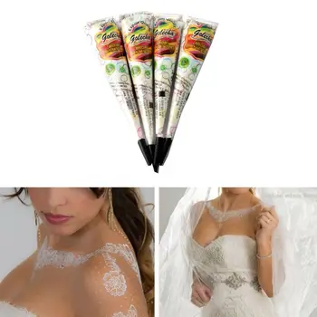 1Pc Fashion 3 Tattoo Models Women White Henna Cone Mehendi Temporary Tattoos Kit Body Painting Art Tattoo Tool
1Pc Fashion 3 Tattoo Models Women White Henna Cone Mehendi Temporary Tattoos Kit Body Painting Art Tattoo Tool