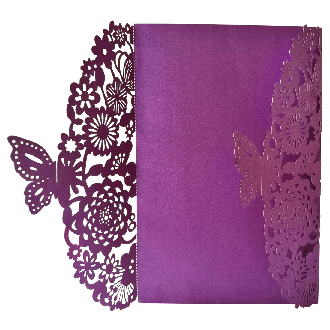 LHBL 10Pcs/Set Delicate Carved Butterflies Romantic Wedding Party Invitation Card Envelope Invitations for Wedding
LHBL 10Pcs/Set Delicate Carved Butterflies Romantic Wedding Party Invitation Card Envelope Invitations for Wedding