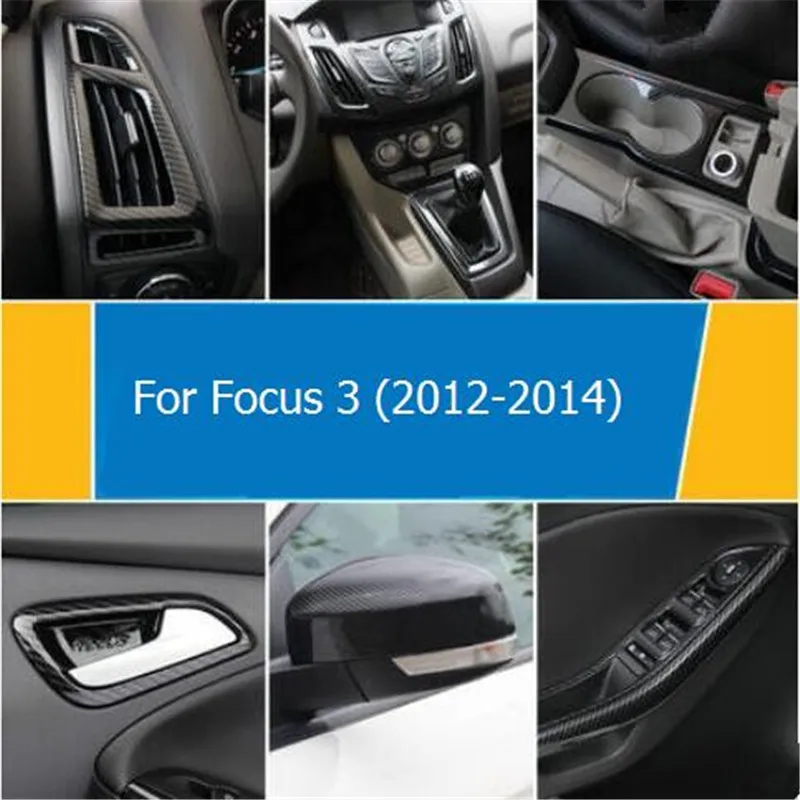 For Ford Focus 3 2012-2014 Whole Inner Carbon Fiber Sticker Decal Cover Handle Vent Console Panel Housing Case Accessories
For Ford Focus 3 2012-2014 Whole Inner Carbon Fiber Sticker Decal Cover Handle Vent Console Panel Housing Case Accessories