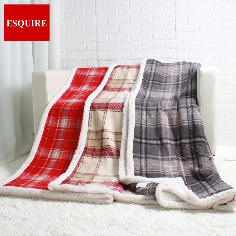 super soft checker grid England lattice tv130x152cm 50x60" double layer warm sofa plush sherpa check throw blanket
super soft checker grid England lattice tv130x152cm 50x60" double layer warm sofa plush sherpa check throw blanket