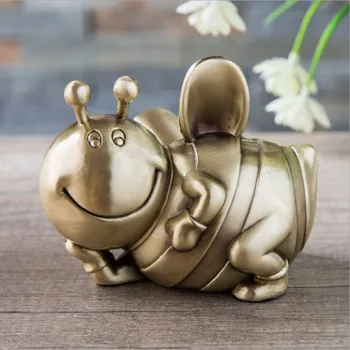 High-grade Metal Bee Money Box Piggy Bank Crafts Children's Gifts European Creative Personality Children Piggy Bank
High-grade Metal Bee Money Box Piggy Bank Crafts Children's Gifts European Creative Personality Children Piggy Bank